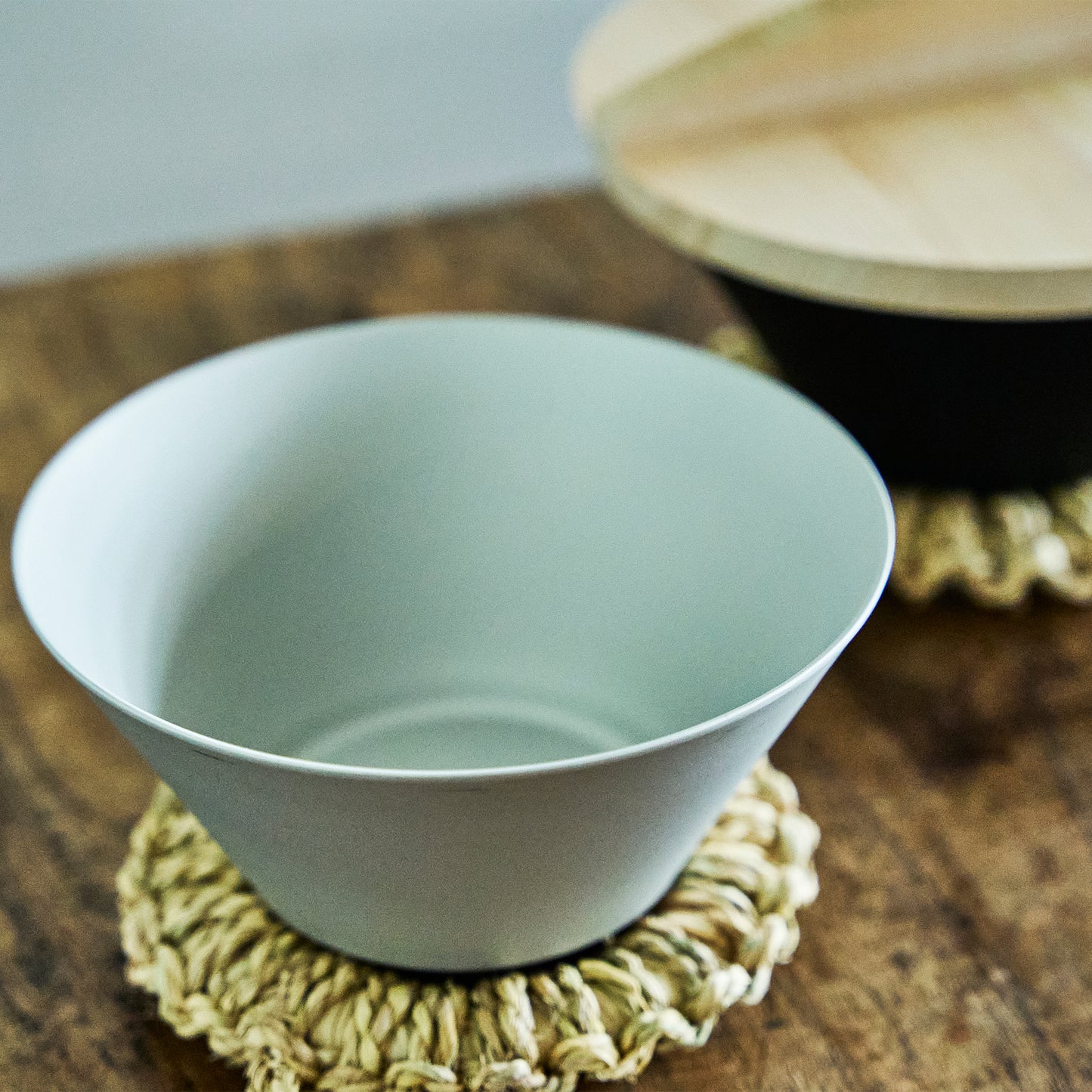 〈Limited〉KAMA-ASA Shoten x HEGE Set C (lid, bowl, mat)