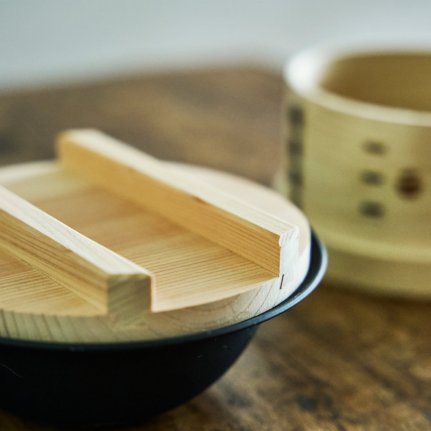 〈期間限定〉釜浅商店×HEGEセットA(和セイロ・器)