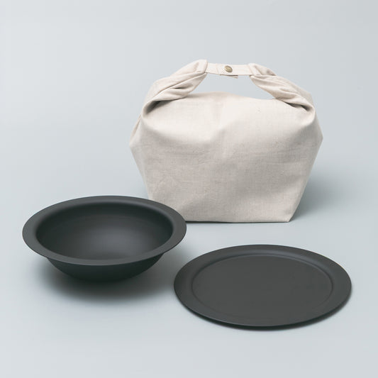 Take HEGE Outside Set(φ250直火深鍋+φ260直火蓋皿+保温保冷袋)