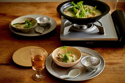 ほし貝柱と芹のお粥