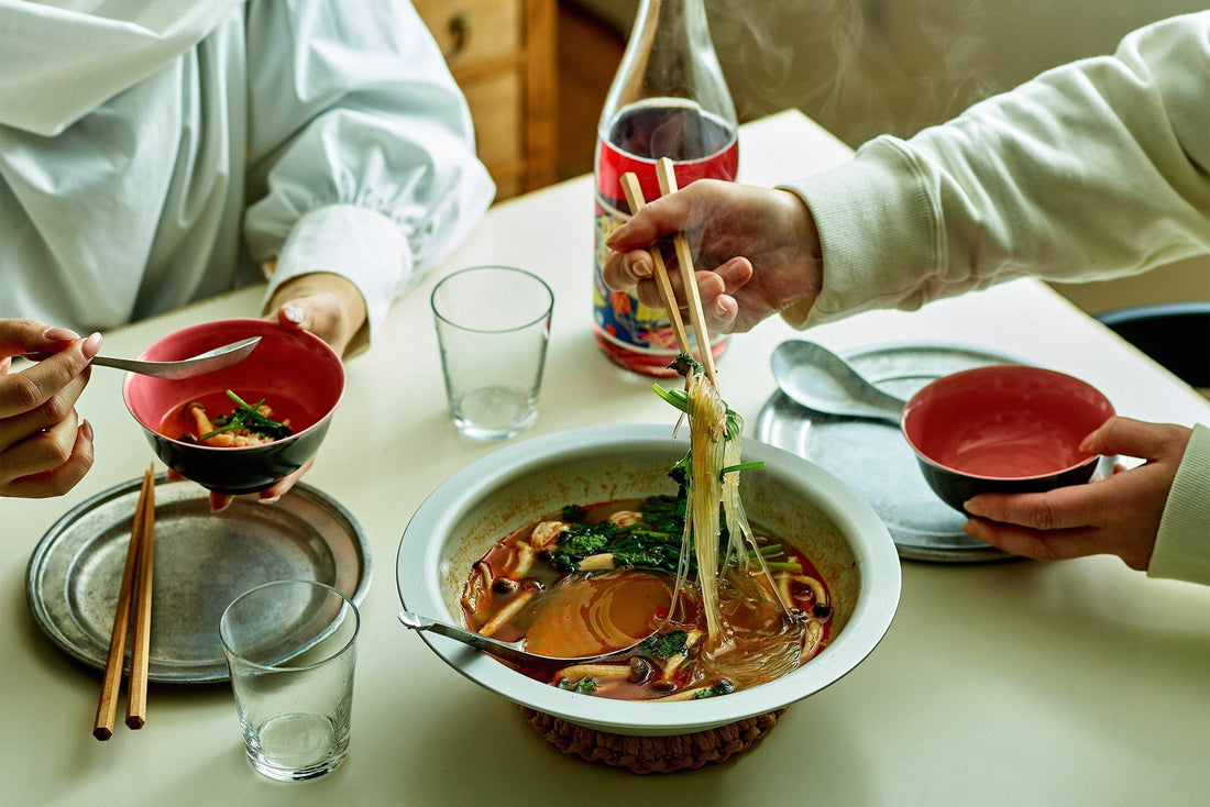 海老春雨スープ