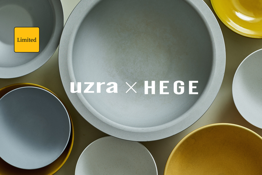 ［LIMITED］uzra × HEGEコラボレーション | 数量限定発売