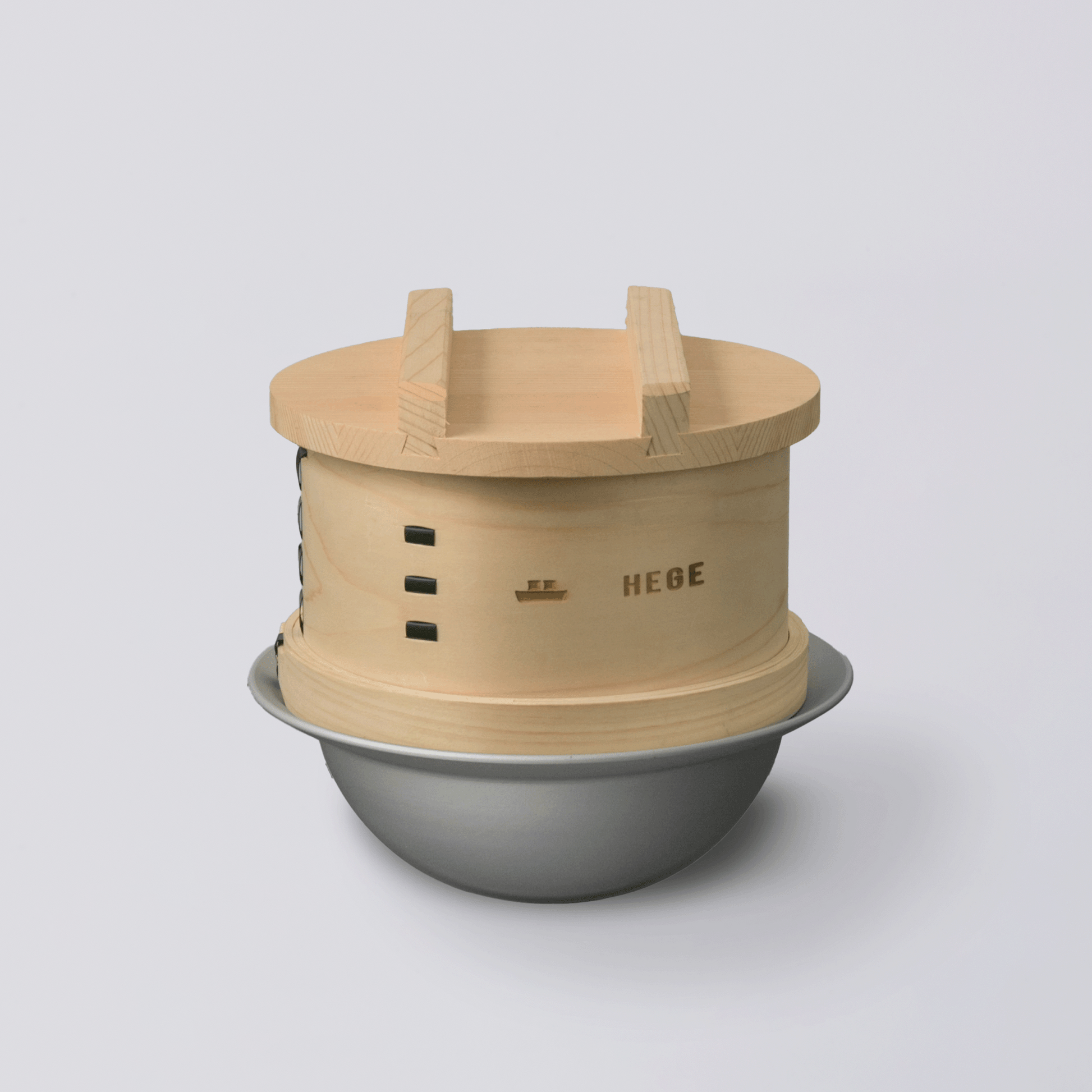 釜浅商店 × HEGE 和せいろ+φ176直火リムボウル|HEGE 釜浅商店 × HEGE 和せいろ+φ176直火リムボウル|HEGE