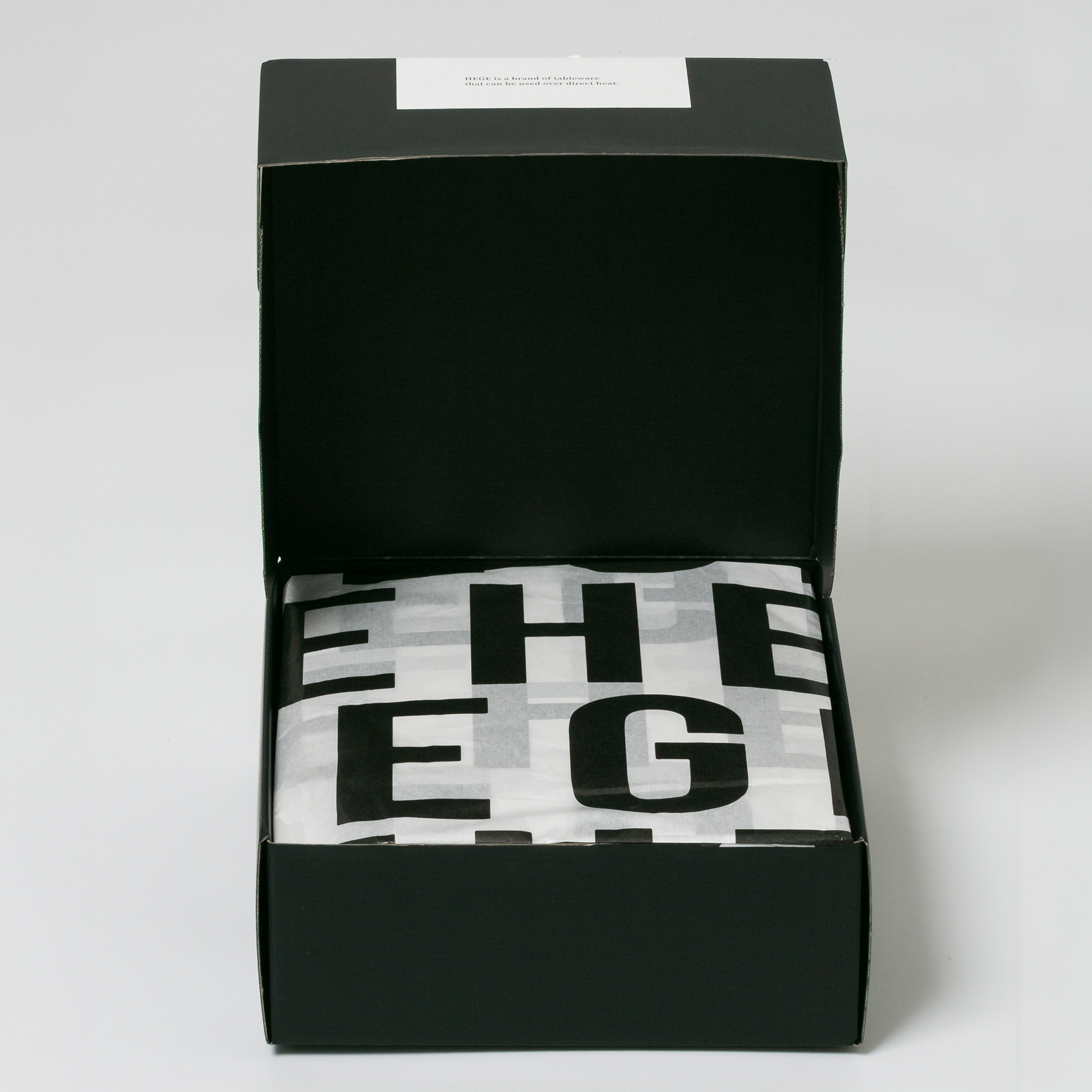 φ250直火鍋（木蓋付き）セット ギフトBox｜HEGE