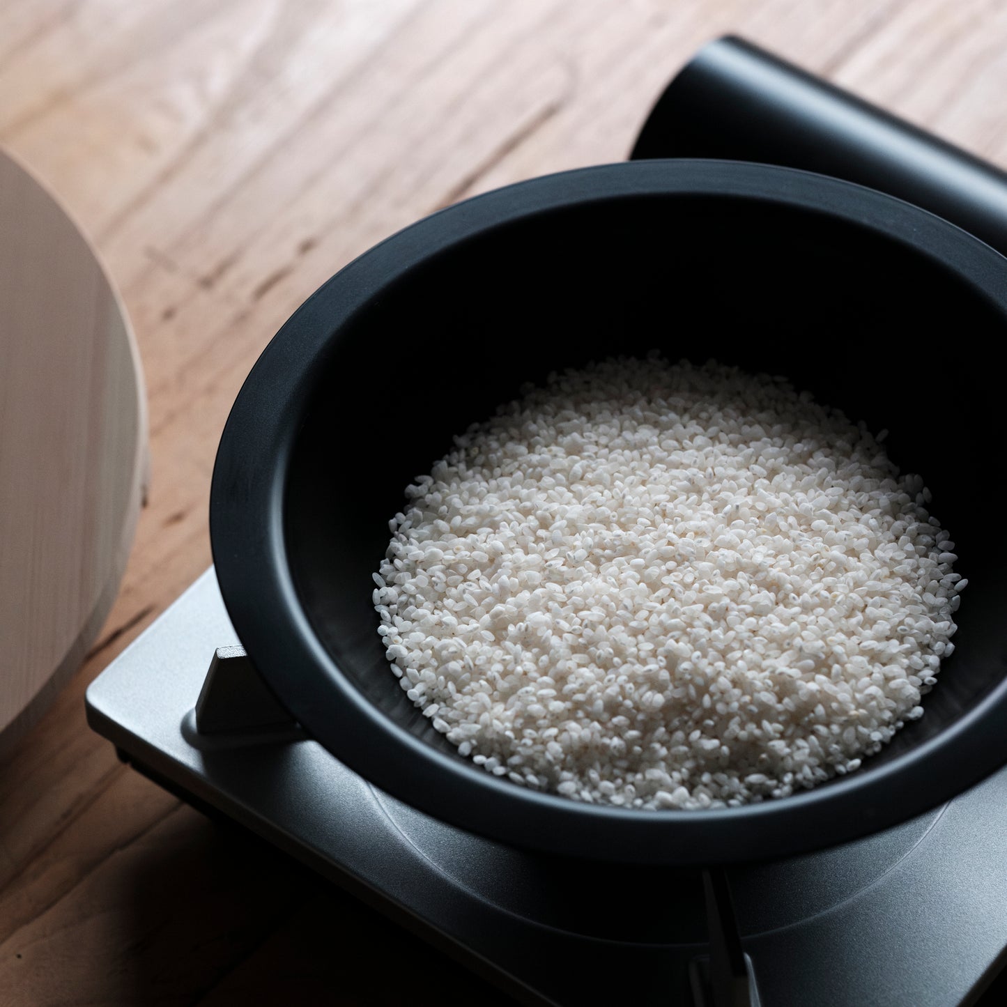 φ250直火鍋 1.0（木蓋付）+ カセットこんろ