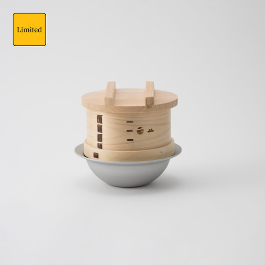 〈Limited〉KAMA-ASA Shoten x HEGE Set A (Japanese steamning basket/Bowl)